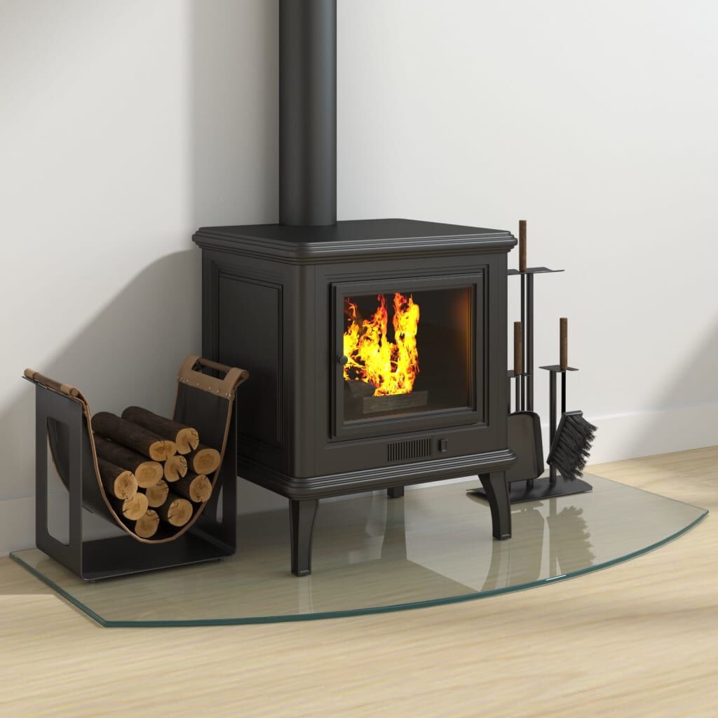 vidaXL Openhaard Glasplaat 100x50cm - 41% Korting!