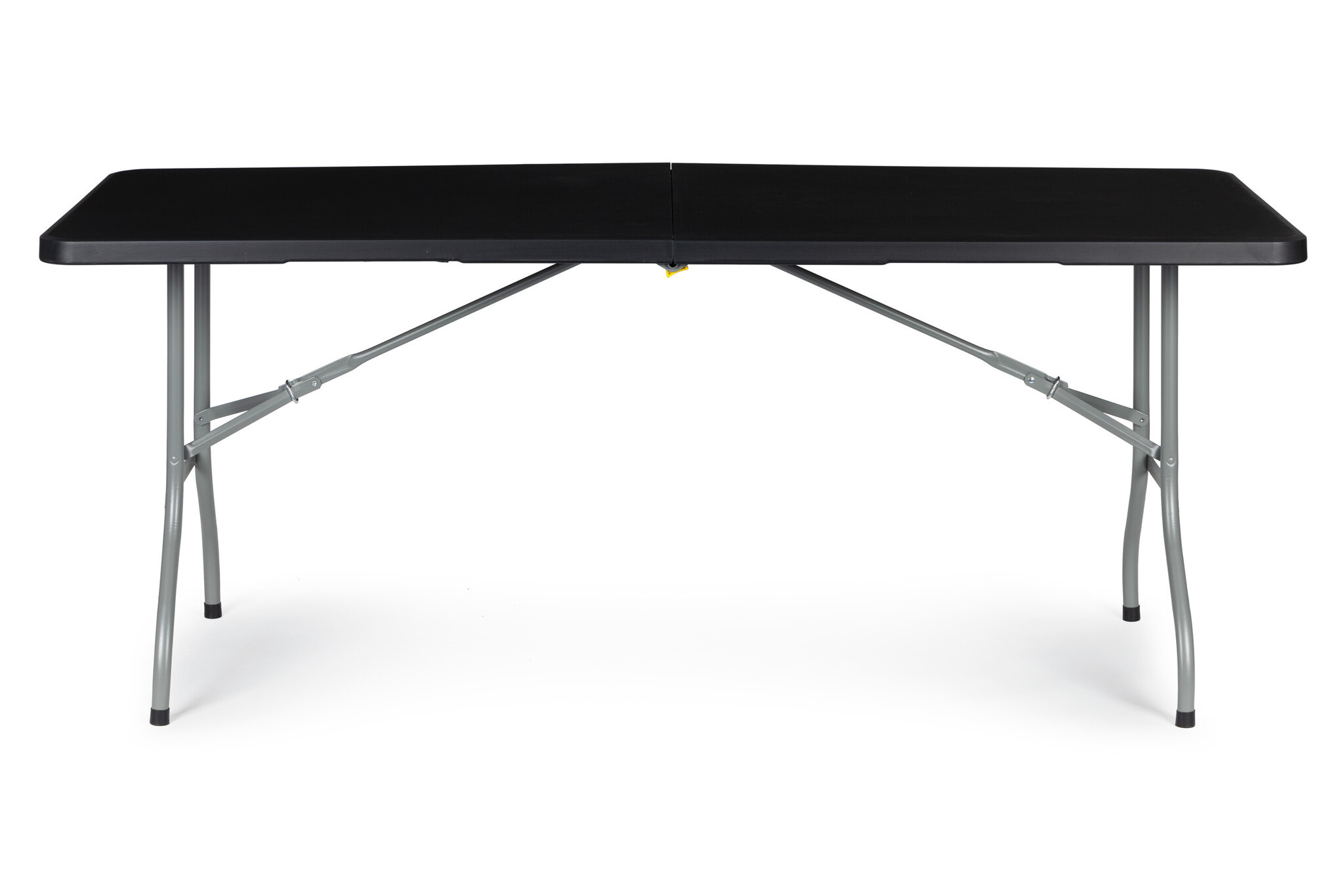 Klaptafel Camping Zwart 153cm - 45% Korting! (Doos Beschadigd)
