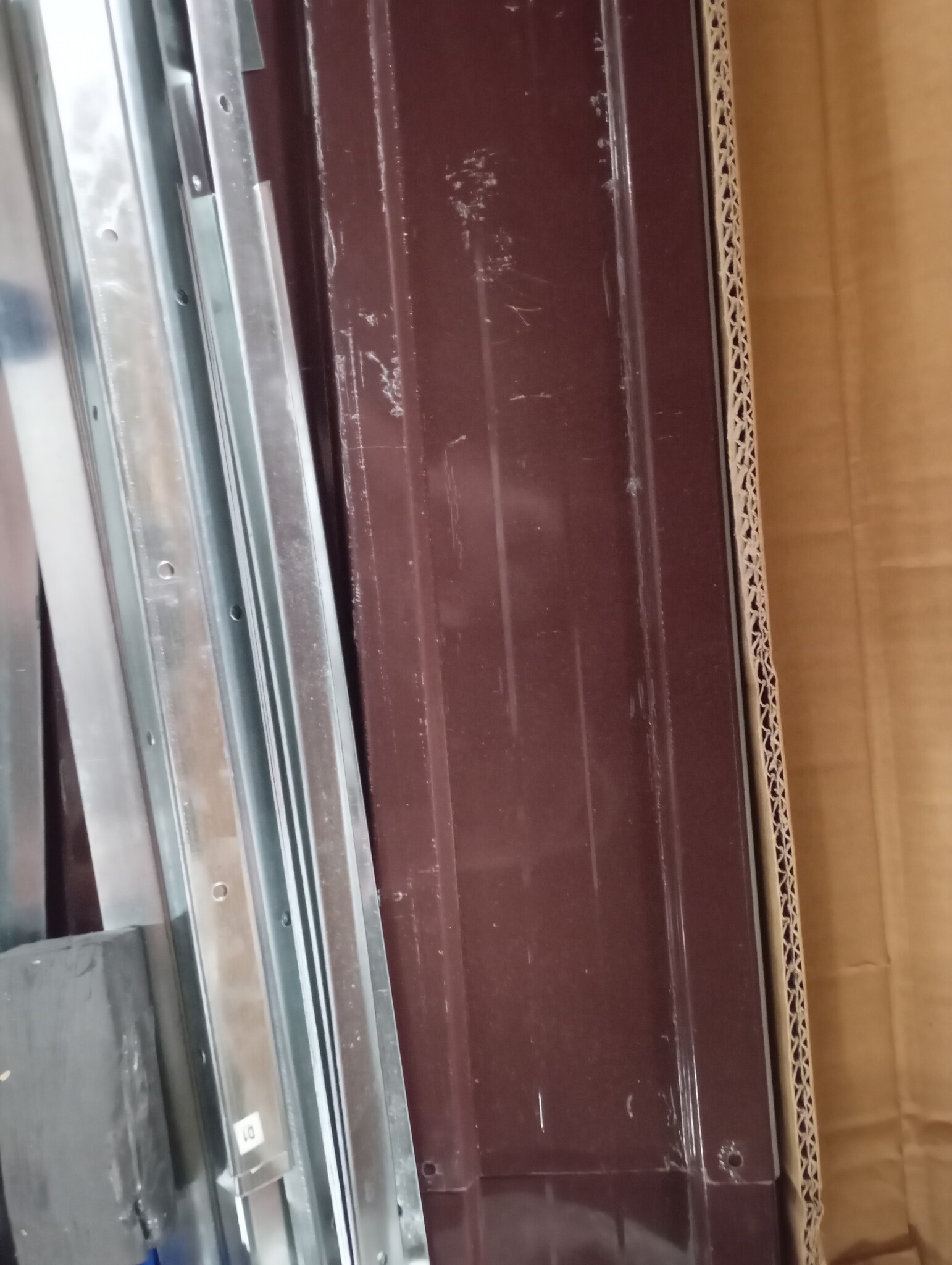 VidaXL Plantenbak Bruin 600cm - Gegalvaniseerd Staal - 55% Korting!