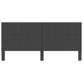 Hoofdbord 200x200cm Donkergrijs - 41% Korting!