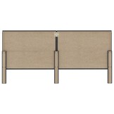 Hoofdbord 200x200cm Donkergrijs - 41% Korting!