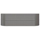 VidaXL Plantenbak Grijs 224cm - 51% Korting! Tuin & Balkon