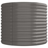 VidaXL Plantenbak Grijs 224cm - 51% Korting! Tuin & Balkon