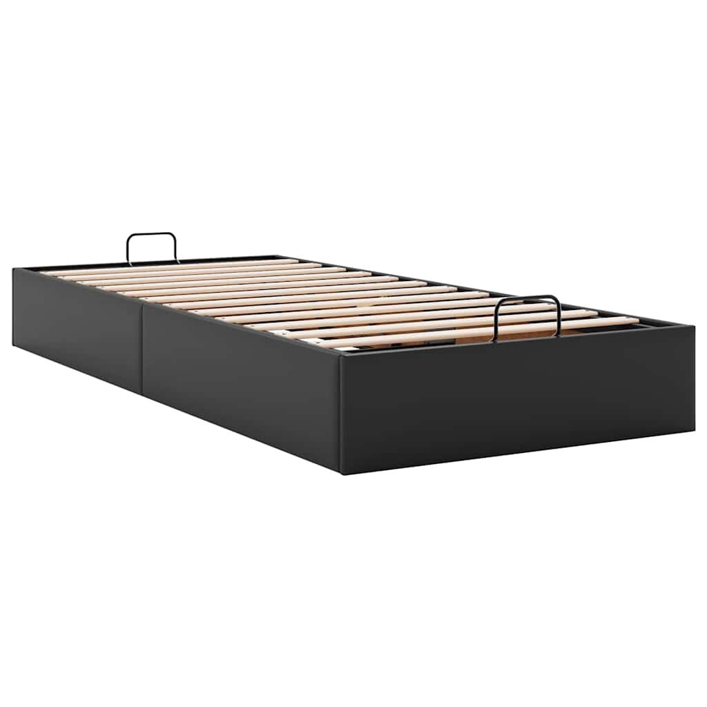 vidaXL Bedframe 80x200 Zwart Kunstleer - 60% Korting!