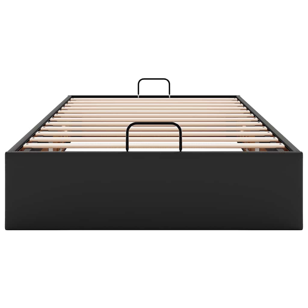 vidaXL Bedframe 80x200 Zwart Kunstleer - 60% Korting!