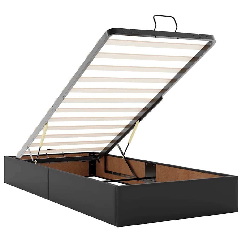 vidaXL Bedframe 80x200 Zwart Kunstleer - 60% Korting!