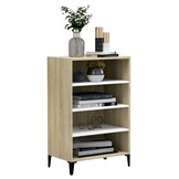 Dressoir Wit/Sonoma Eiken 57cm - Retourdeal! 35% Korting