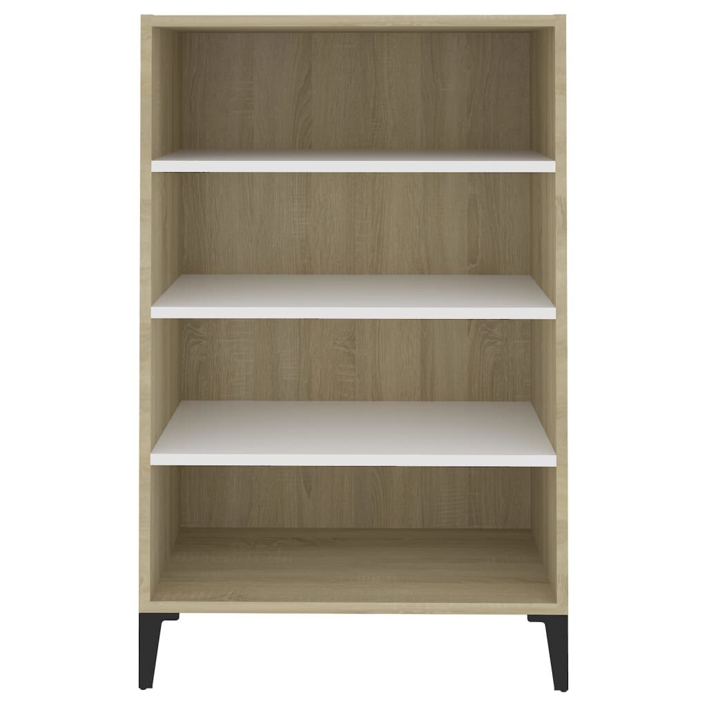 Dressoir Wit/Sonoma Eiken 57cm - Retourdeal! 35% Korting