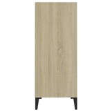 Dressoir Wit/Sonoma Eiken 57cm - Retourdeal! 35% Korting