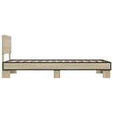 Bedframe Sonoma Eiken 75x190cm - 42% Korting!