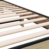 Bedframe Sonoma Eiken 75x190cm - 42% Korting!