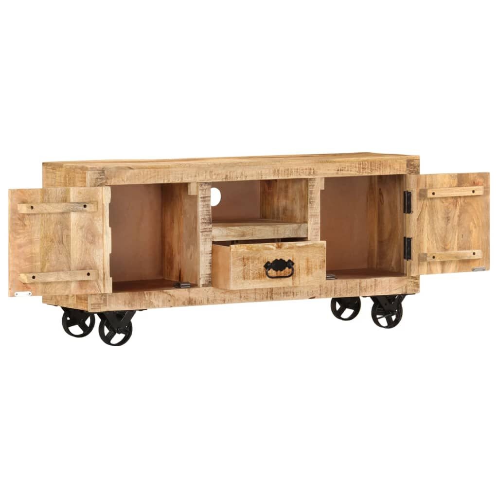 vidaXL TV-Meubel Mangohout 110cm - 41% Korting!