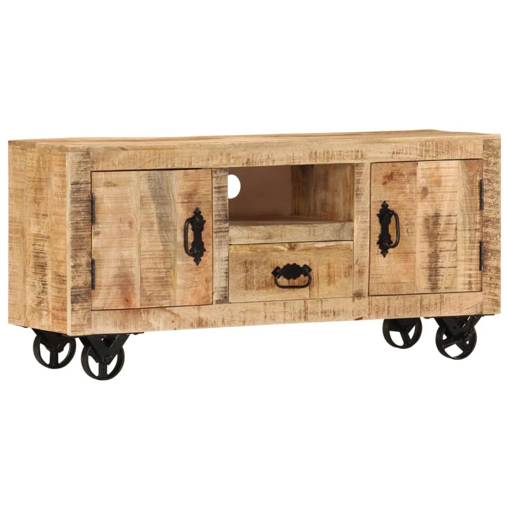 vidaXL TV-Meubel Mangohout 110cm - 41% Korting!