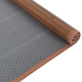Bamboe Vloerkleed Bruin 80x300cm -42% Korting!