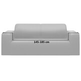 VidaXL Bankhoes Grijs 2-Zits (145-185cm) - 42% Korting!