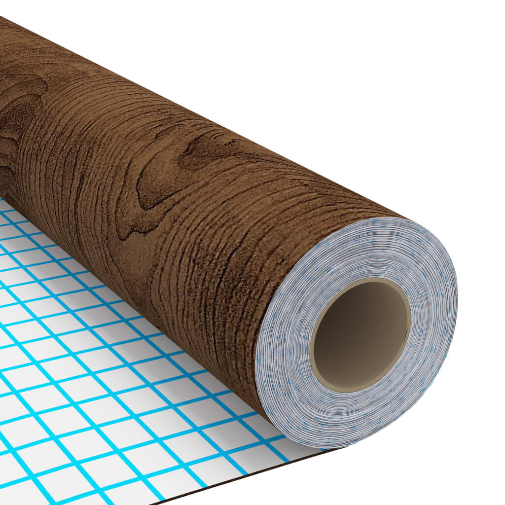 VidaXL Deurfolie Donkereik 2x 210x90cm -41%! B-keus