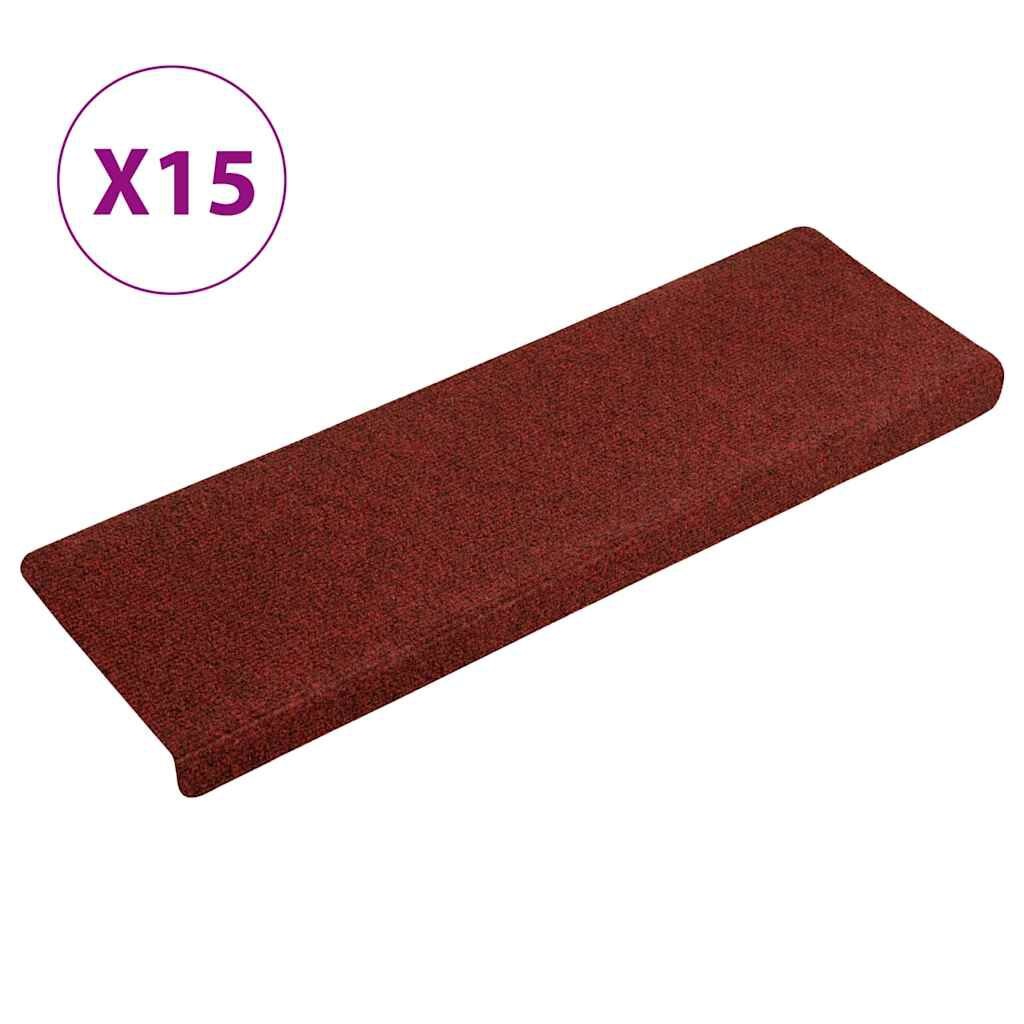 Trapmatten Rood (15 st) - 65x21cm - 41% Korting!