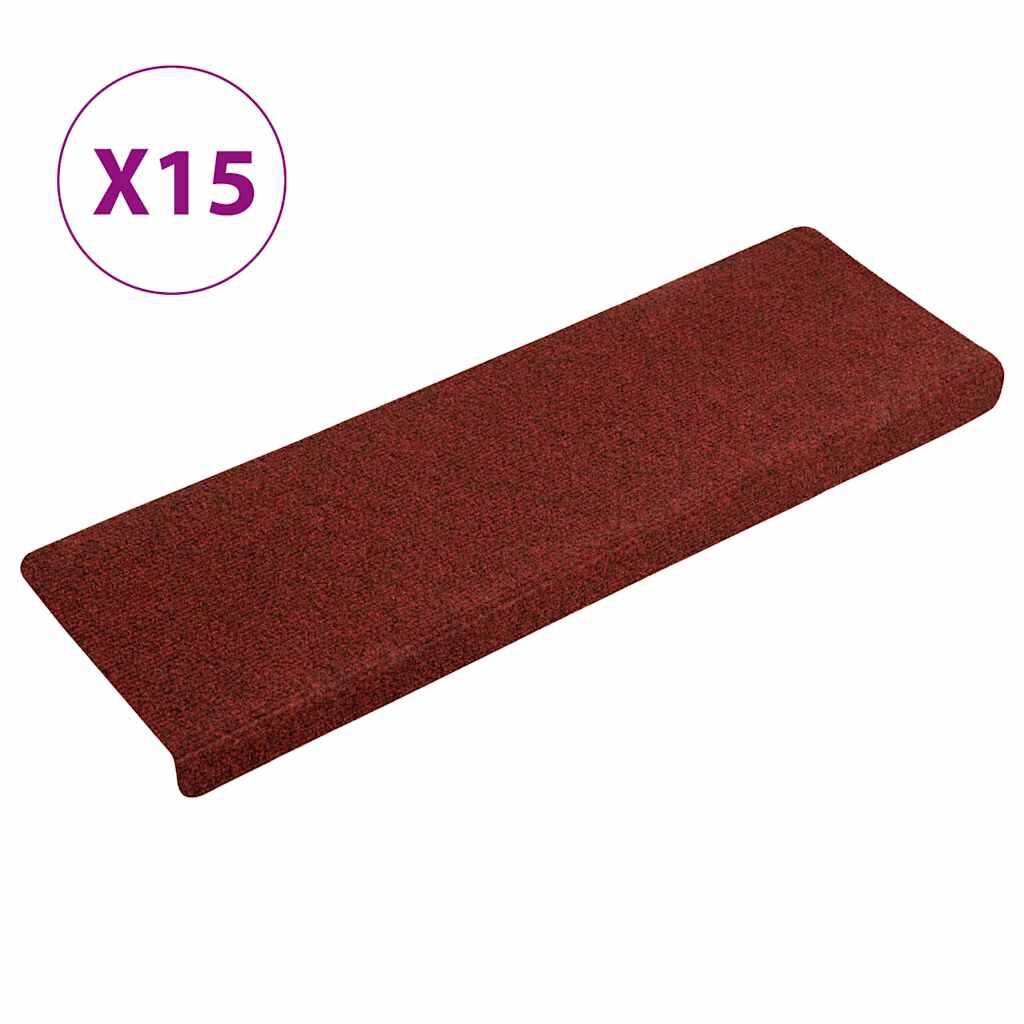 Trapmatten Rood (15 st) - 65x21cm - 41% Korting!
