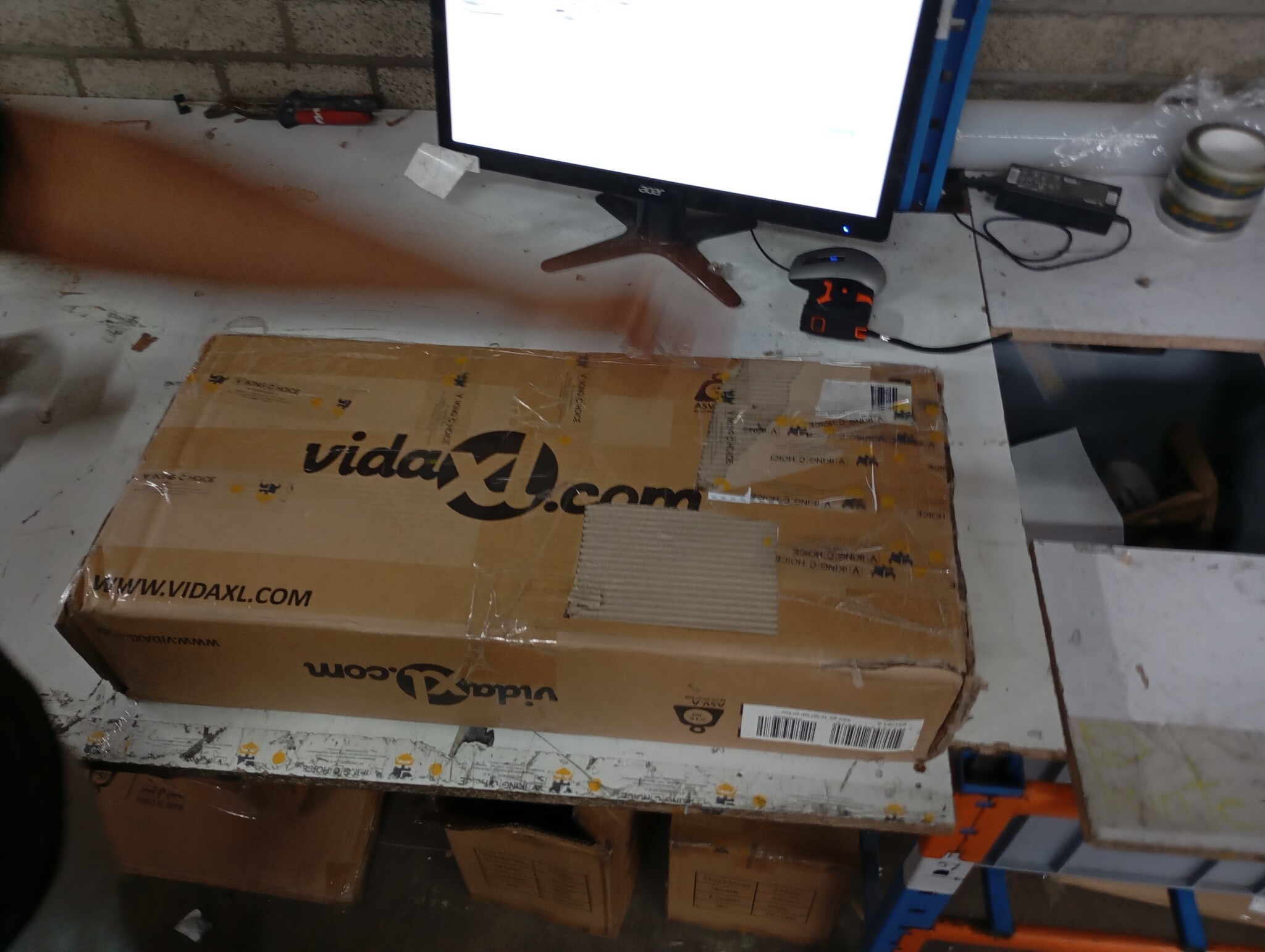 Salontafel Wit Hoogglans 60x60cm - Retourdeal! 55% Korting!