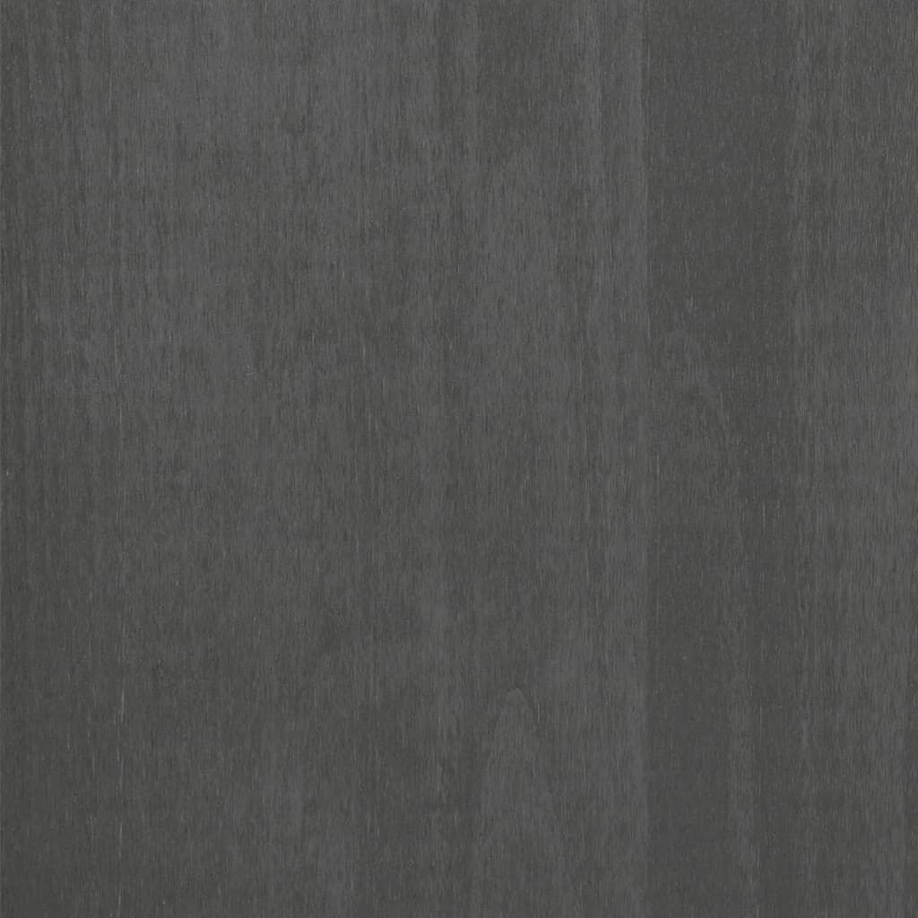 vidaXL TV Meubel Grenenhout Donkergrijs 106cm - 41% Korting!