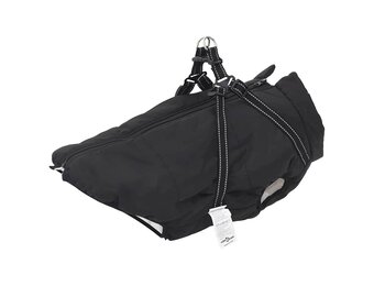 vidaXL Hondenjas met Harnas Zwart L48 - 42% Korting!