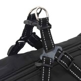 vidaXL Hondenjas met Harnas Zwart L48 - 42% Korting!