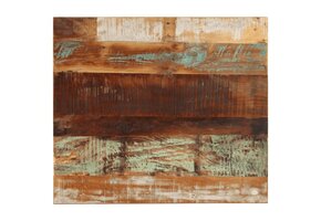 vidaXL Tafelblad 70x80cm Gerecycled Hout -41% Korting!