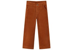 Ribfluweel Broek Cognac Maat 128 - 42% Korting!