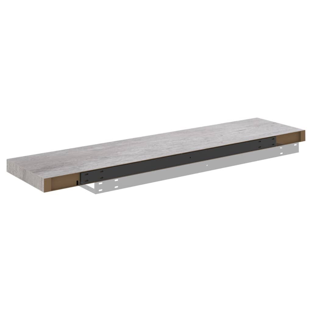 VidaXL Zwevend Wandschap 90cm Grijs - 41% Korting!
