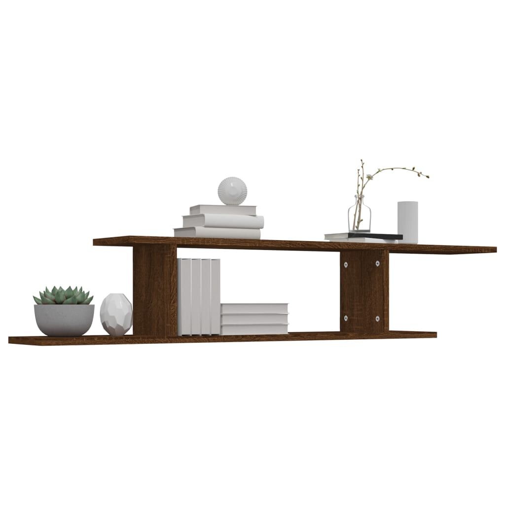 vidaXL Tv-wandschap Bruin Eiken 125cm - 41% Korting!