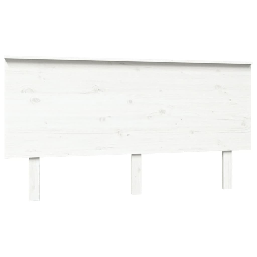 Hoofdbord Grenenhout Wit 154cm - 41% Korting!