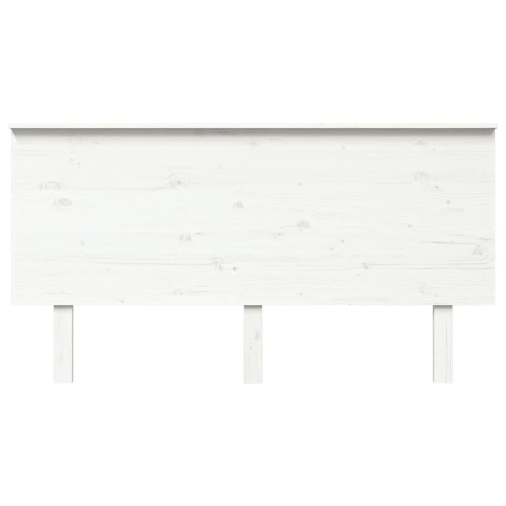 Hoofdbord Grenenhout Wit 154cm - 41% Korting!