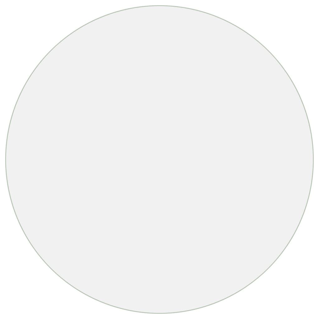 vidaXL Tafelbeschermer Ø80cm - Mat PVC - 42% Korting!
