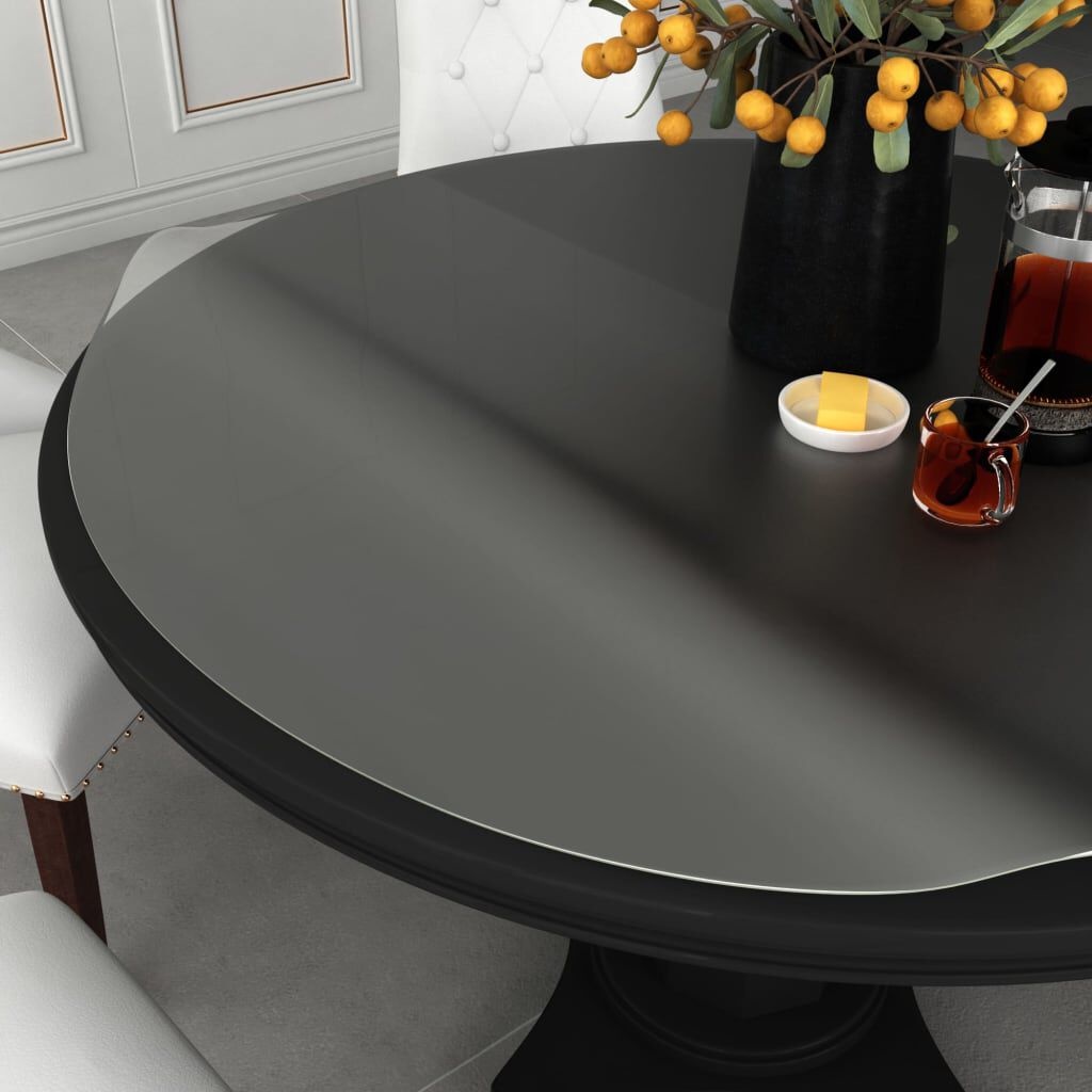 vidaXL Tafelbeschermer Ø80cm - Mat PVC - 42% Korting!