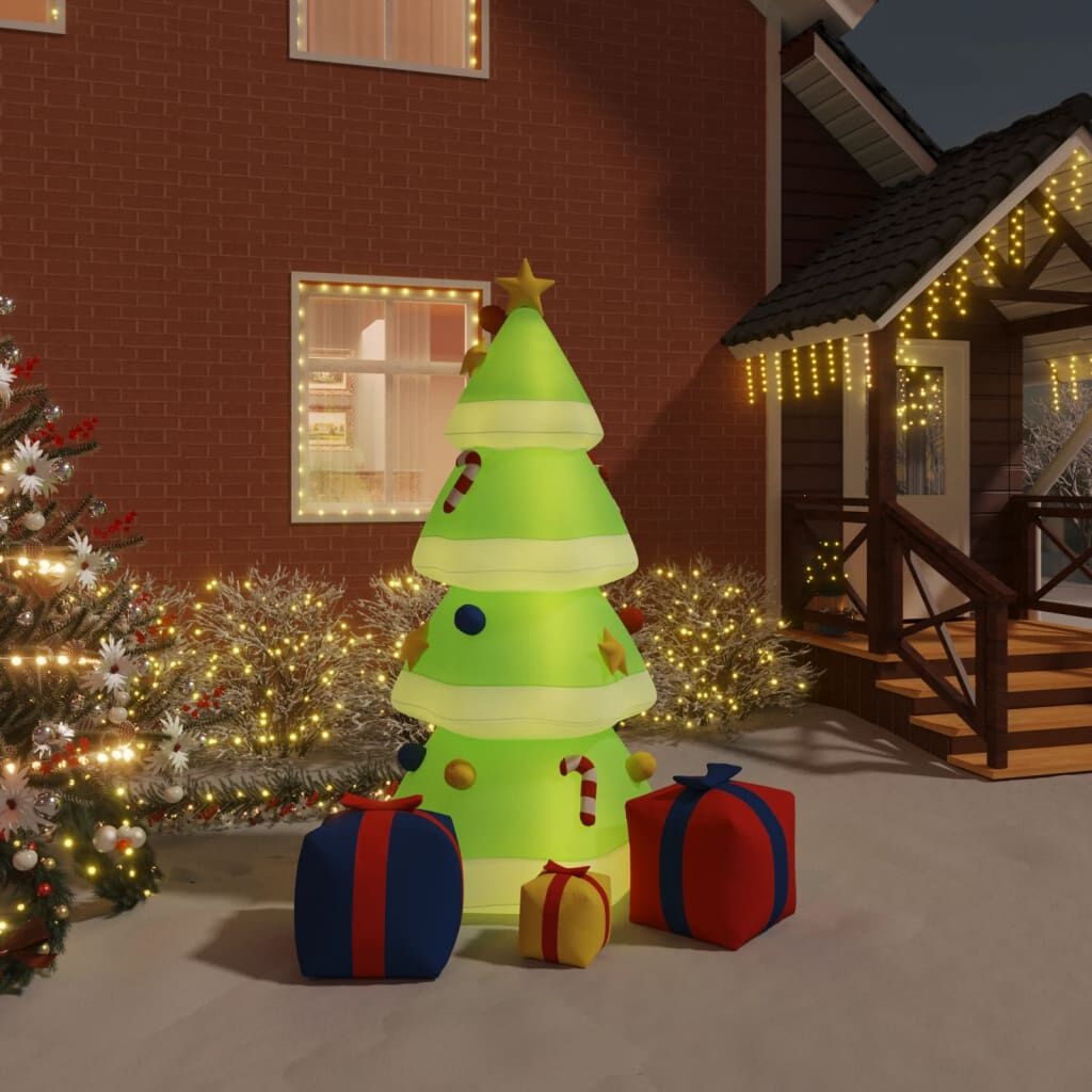 Kerstboom Opblaasbaar met LED's 240cm - 41% Korting!