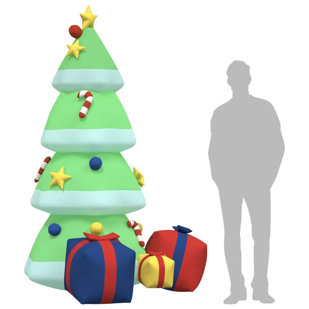 Kerstboom Opblaasbaar met LED's 240cm - 41% Korting!