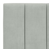 vidaXL Hoofdbordkussen 100cm Lichtgrijs Velvet -51% Korting!