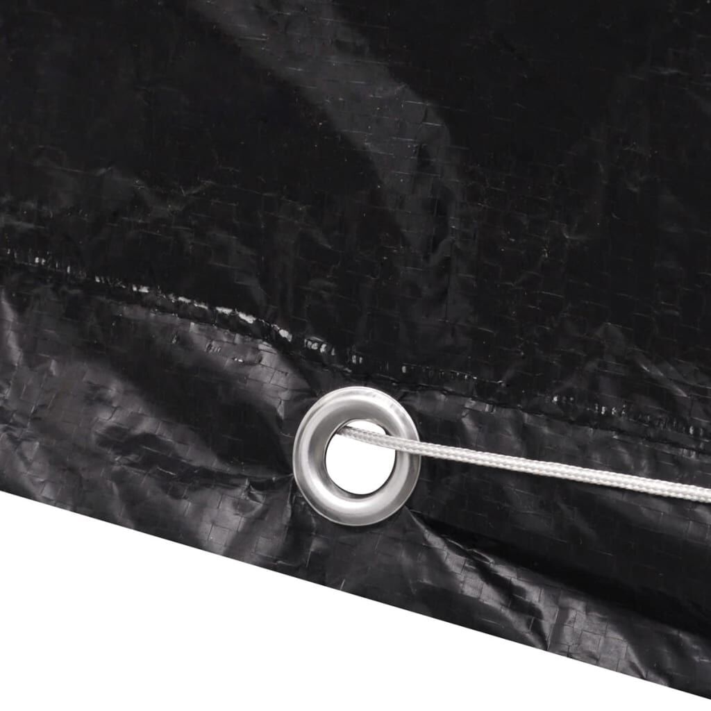Tuinmeubelhoes 200x160x70cm - Zwart - 41% Korting!