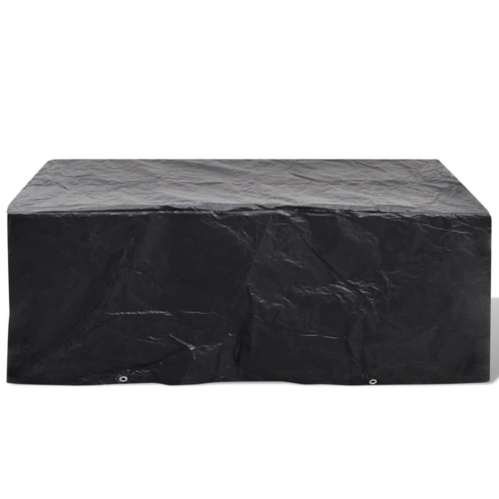 Tuinmeubelhoes 200x160x70cm - Zwart - 41% Korting!