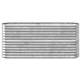 VidaXL Plantenbak 152cm Zilver - 64% Korting!