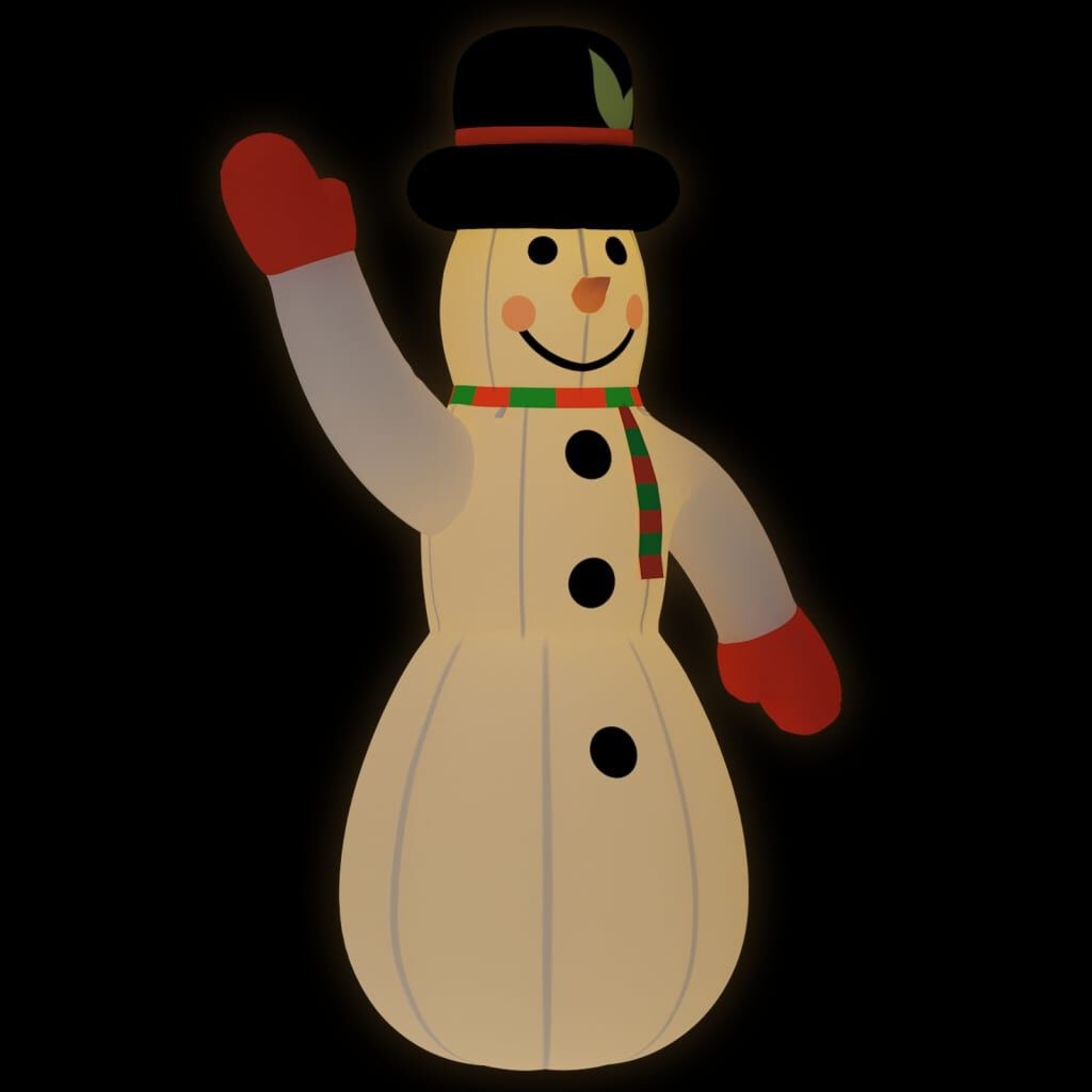 VidaXL Opblaasbare Sneeuwpop 1000cm LED - 41% Korting!