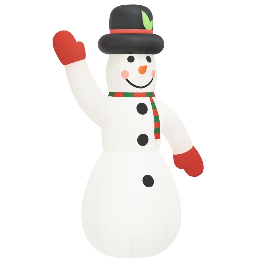 VidaXL Opblaasbare Sneeuwpop 1000cm LED - 41% Korting!