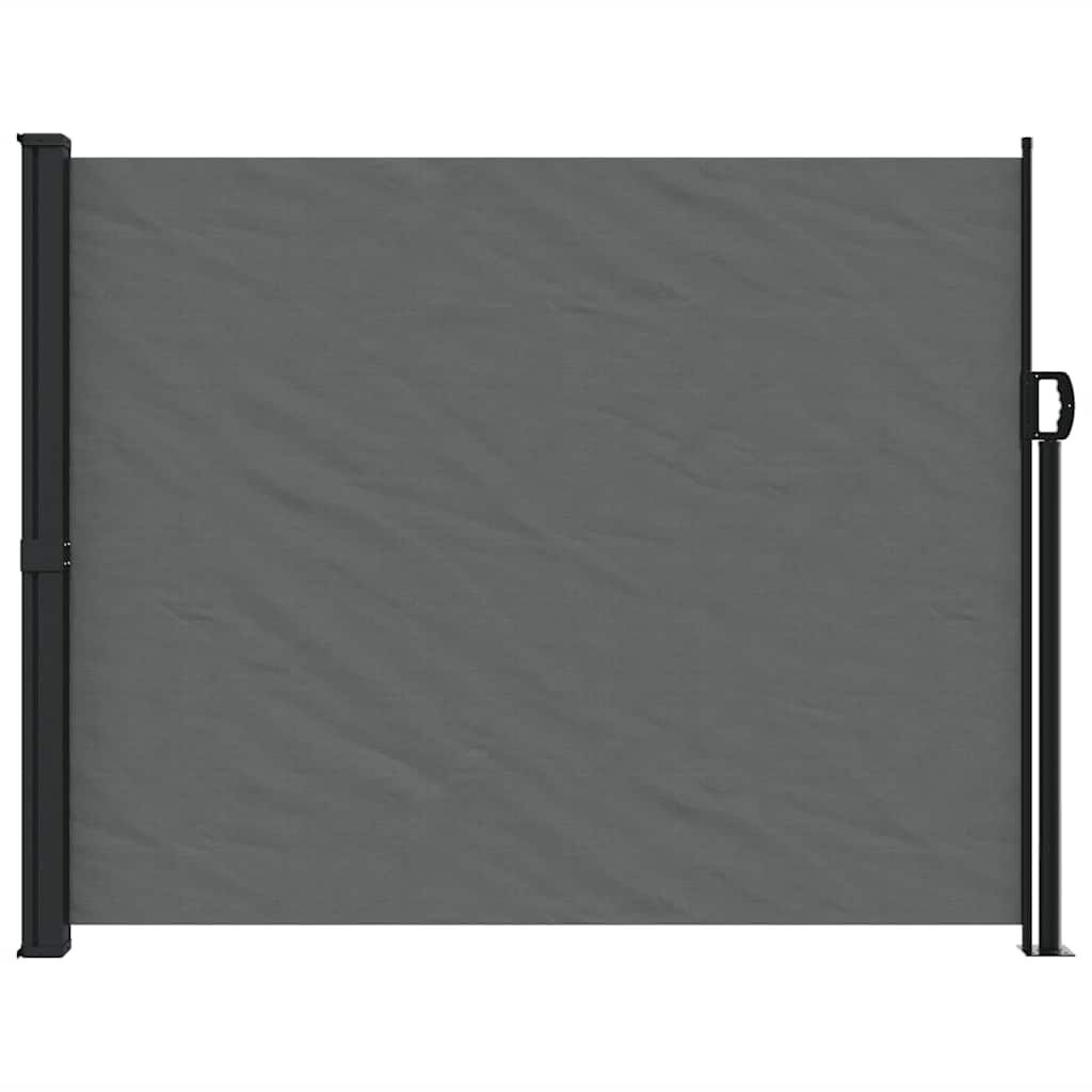 vidaXL Uittrekbaar Windscherm 160x600cm Antraciet -35%