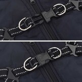 vidaXL Hondenjas met Harnas Marineblauw L28 - 42% Korting!