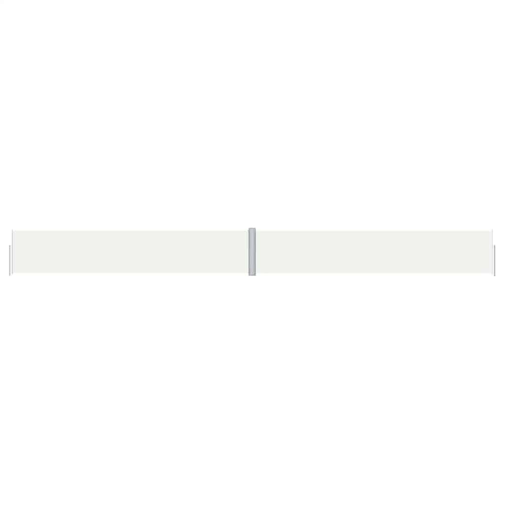 vidaXL Uittrekbaar Windscherm Crème 117x1200cm - 35% Korting!