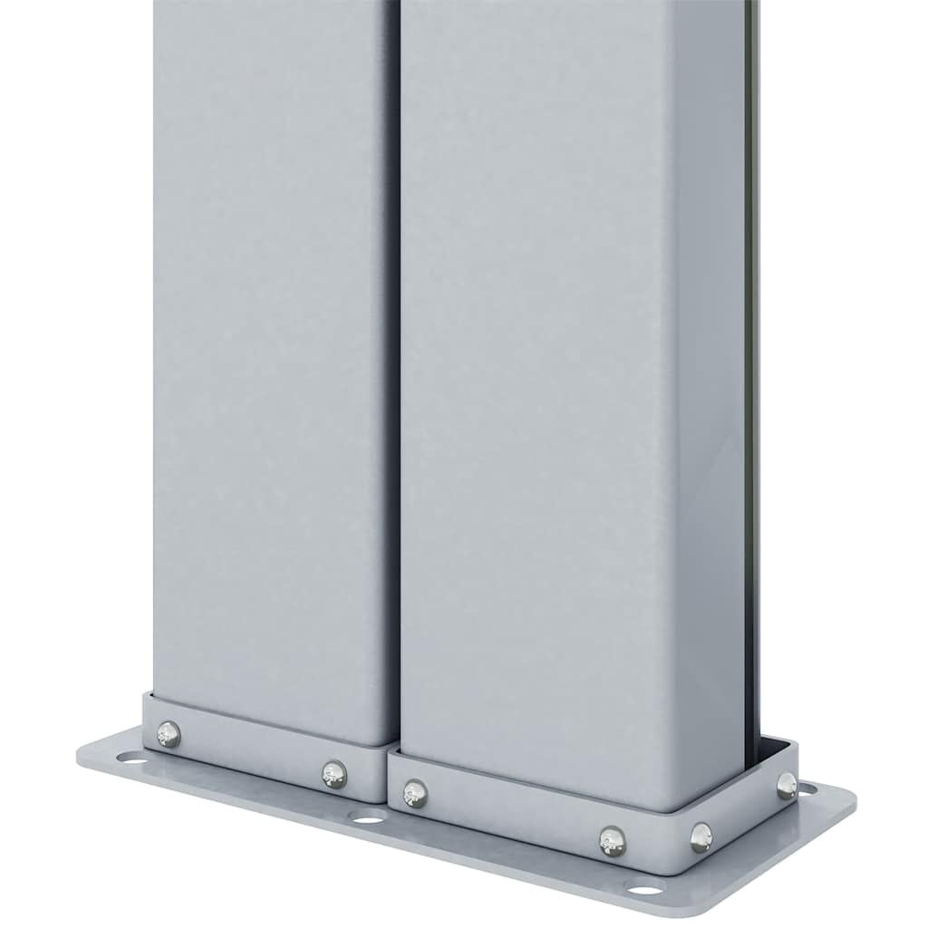 vidaXL Uittrekbaar Windscherm Crème 117x1200cm - 35% Korting!
