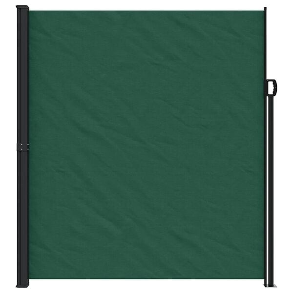 VidaXL Uittrekbaar Windscherm 220x600cm Donkergroen - 60% Korting!