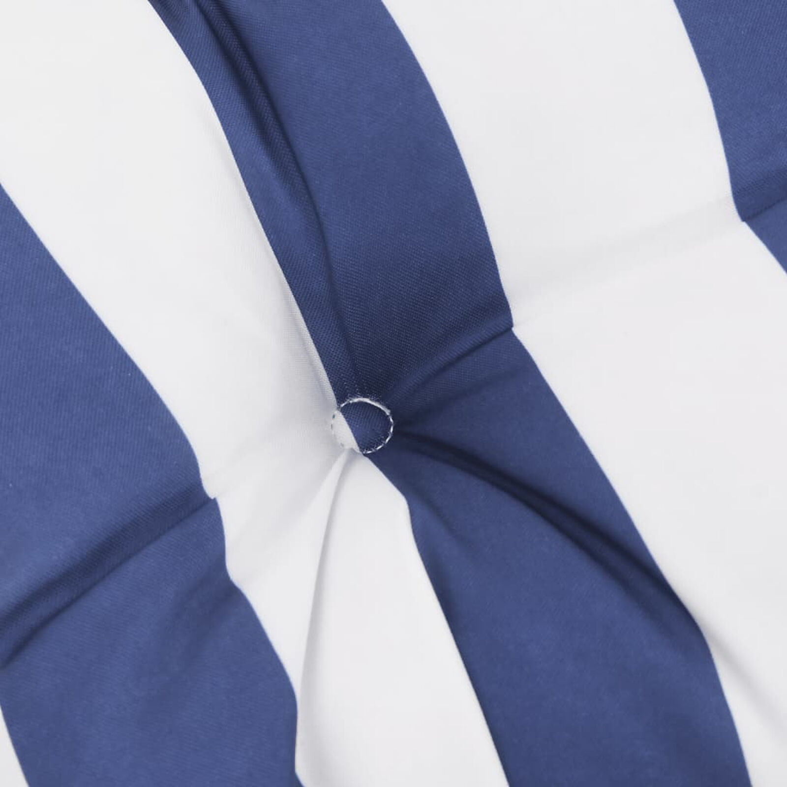 Stoelkussens Hoge Rug 6x Wit/Blauw -35% Korting! (Lichte Schade)