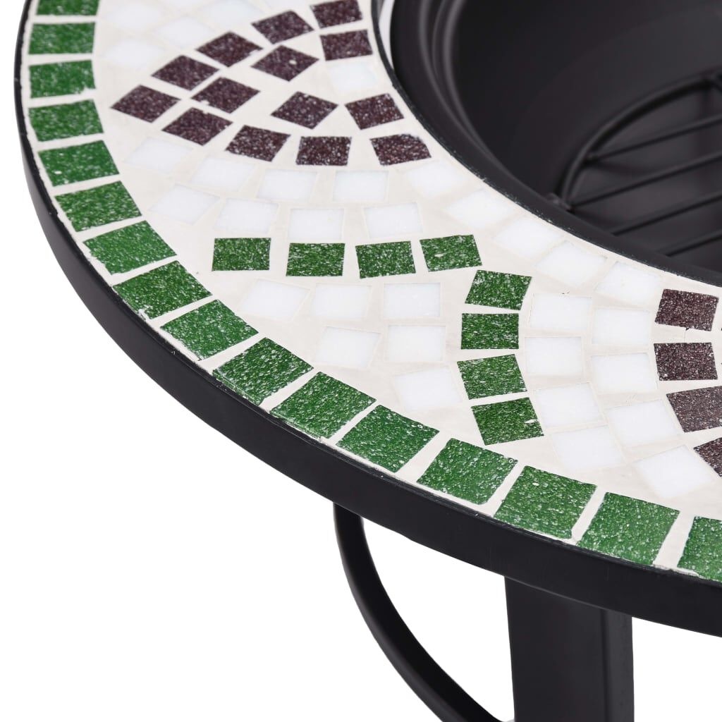 VidaXL Vuurschaal Mozaïek Groen 68cm - 35% Korting!