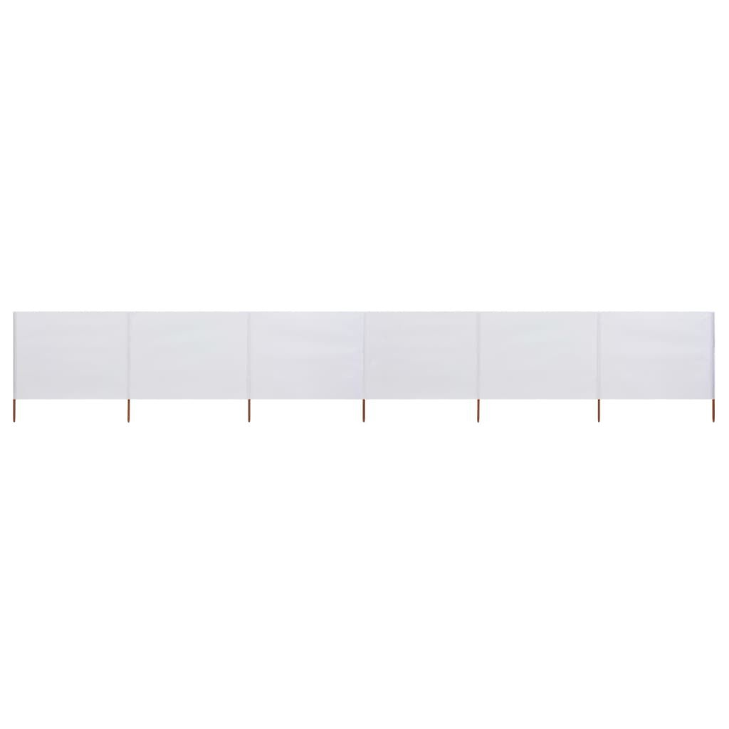 VidaXL Windscherm 800cm Zandwit - 35% Korting!
